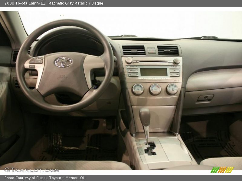 Magnetic Gray Metallic / Bisque 2008 Toyota Camry LE