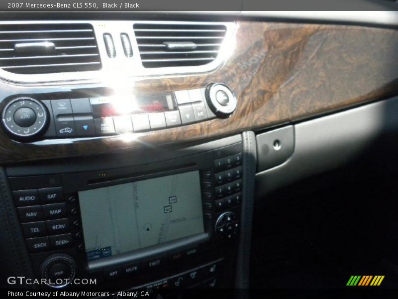 Black / Black 2007 Mercedes-Benz CLS 550