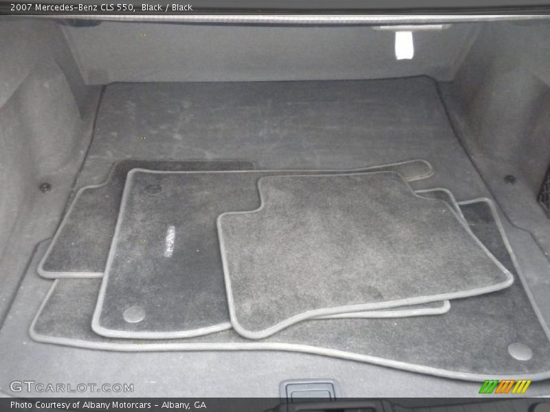 Black / Black 2007 Mercedes-Benz CLS 550
