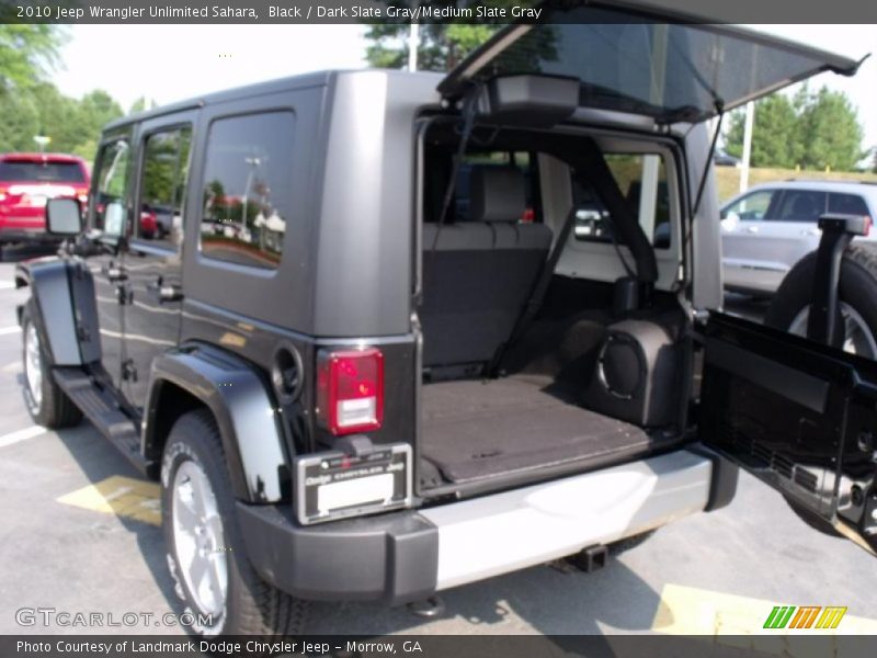 Black / Dark Slate Gray/Medium Slate Gray 2010 Jeep Wrangler Unlimited Sahara