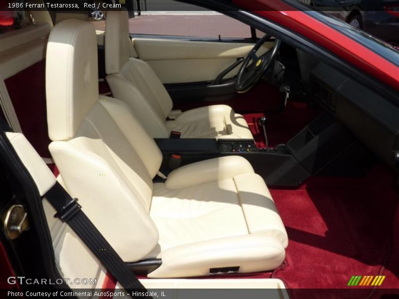  1986 Testarossa  Cream Interior