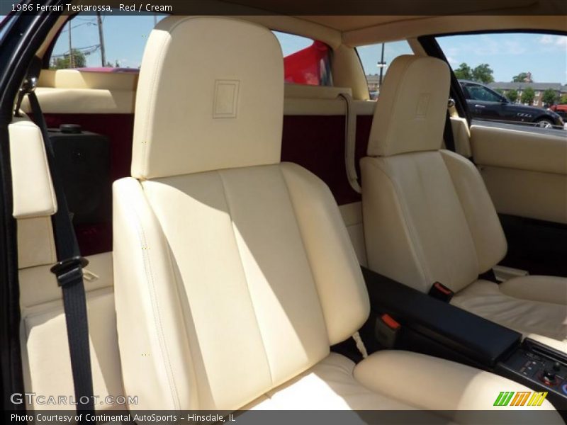  1986 Testarossa  Cream Interior