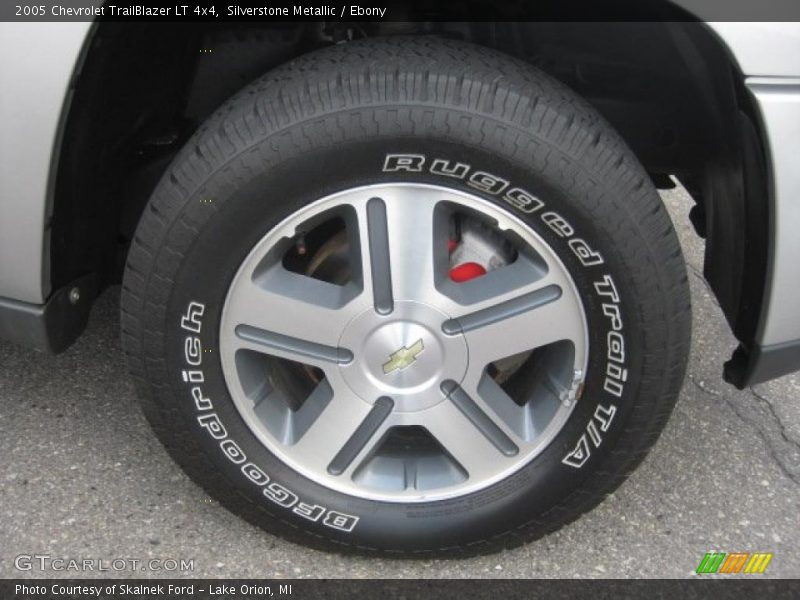 Silverstone Metallic / Ebony 2005 Chevrolet TrailBlazer LT 4x4