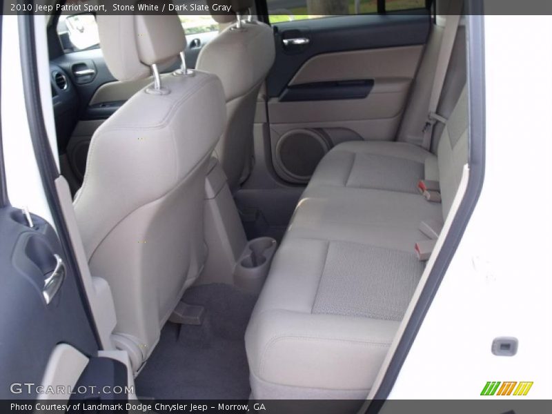 Stone White / Dark Slate Gray 2010 Jeep Patriot Sport