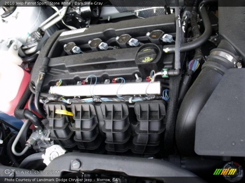 Stone White / Dark Slate Gray 2010 Jeep Patriot Sport