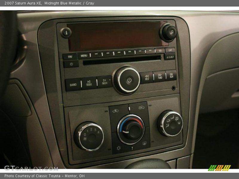 Midnight Blue Metallic / Gray 2007 Saturn Aura XE