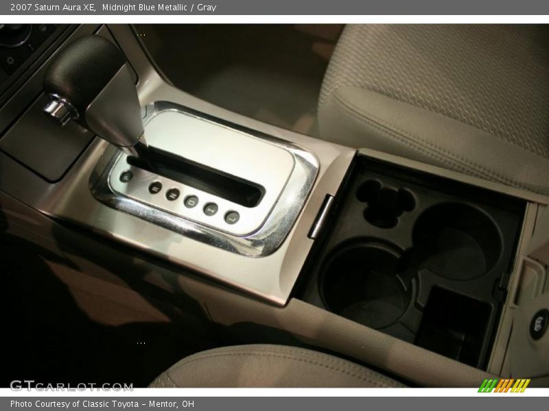 Midnight Blue Metallic / Gray 2007 Saturn Aura XE