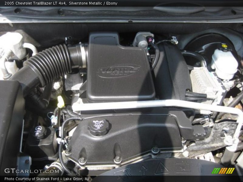 Silverstone Metallic / Ebony 2005 Chevrolet TrailBlazer LT 4x4