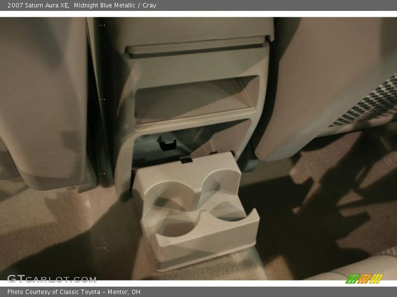 Midnight Blue Metallic / Gray 2007 Saturn Aura XE