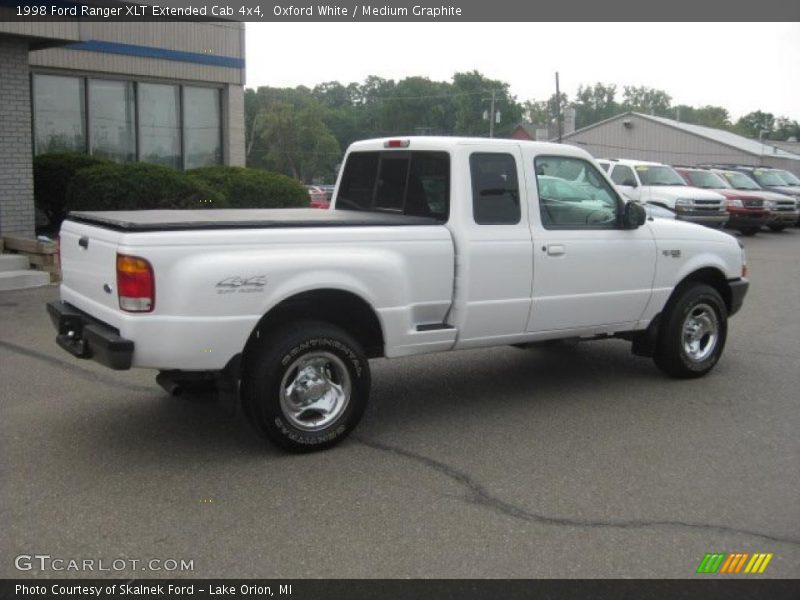 Oxford White / Medium Graphite 1998 Ford Ranger XLT Extended Cab 4x4