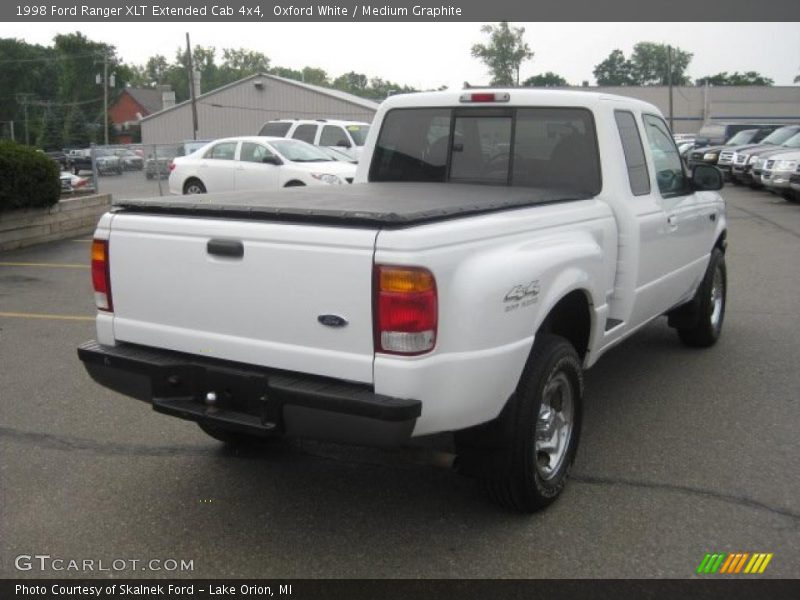 Oxford White / Medium Graphite 1998 Ford Ranger XLT Extended Cab 4x4