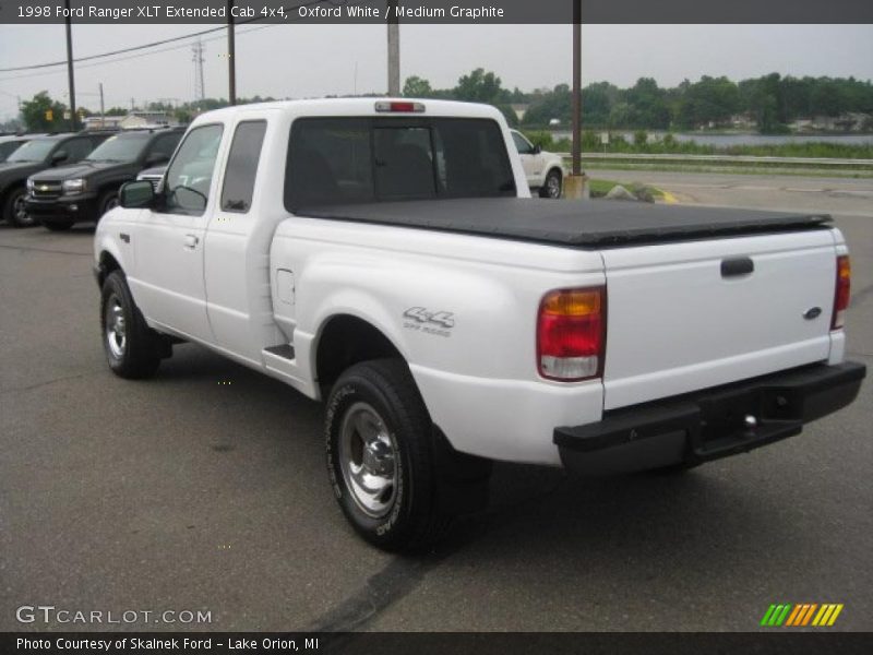 Oxford White / Medium Graphite 1998 Ford Ranger XLT Extended Cab 4x4