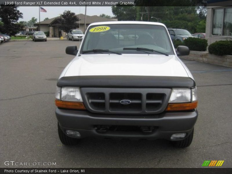 Oxford White / Medium Graphite 1998 Ford Ranger XLT Extended Cab 4x4