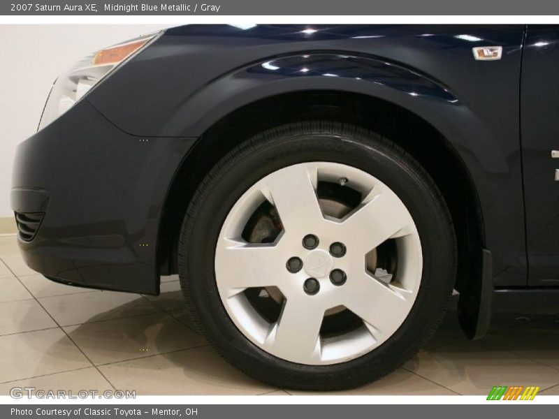 Midnight Blue Metallic / Gray 2007 Saturn Aura XE