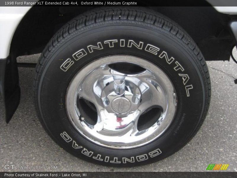 Oxford White / Medium Graphite 1998 Ford Ranger XLT Extended Cab 4x4