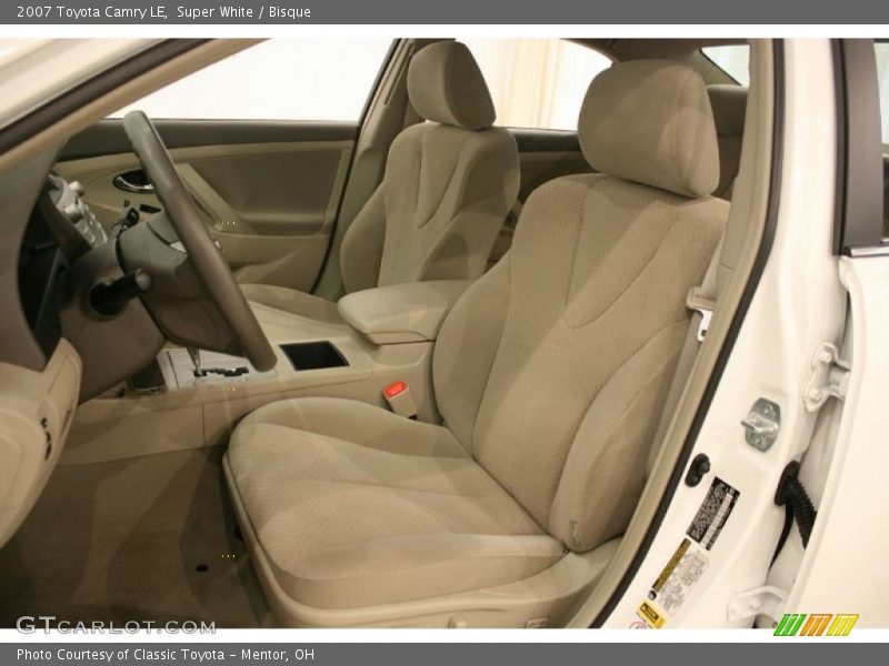 Super White / Bisque 2007 Toyota Camry LE