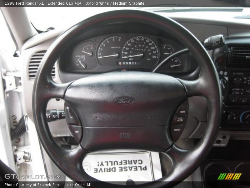 Oxford White / Medium Graphite 1998 Ford Ranger XLT Extended Cab 4x4