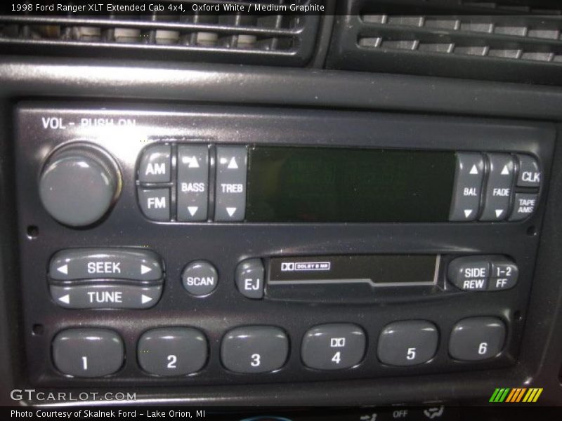 Oxford White / Medium Graphite 1998 Ford Ranger XLT Extended Cab 4x4