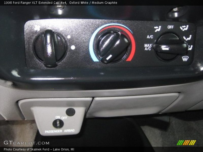 Oxford White / Medium Graphite 1998 Ford Ranger XLT Extended Cab 4x4