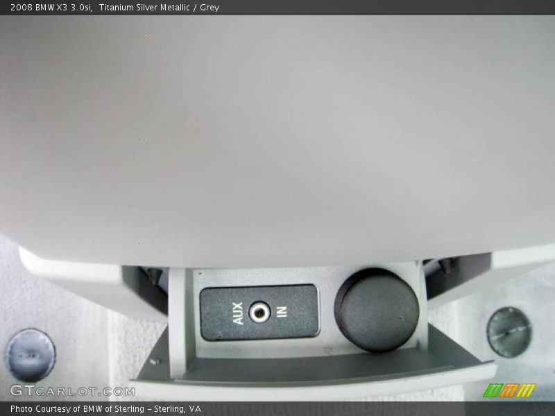 Titanium Silver Metallic / Grey 2008 BMW X3 3.0si