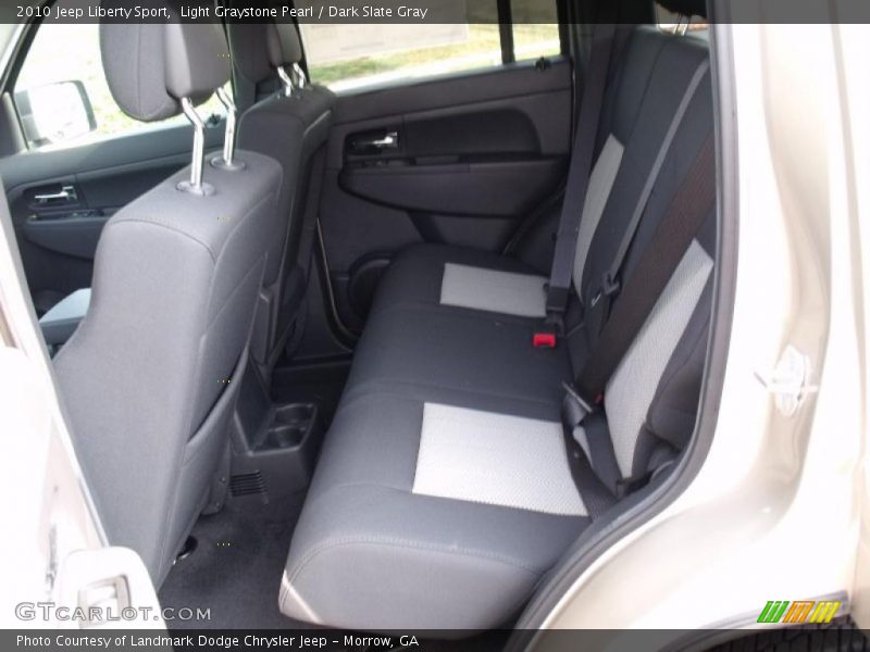 Light Graystone Pearl / Dark Slate Gray 2010 Jeep Liberty Sport