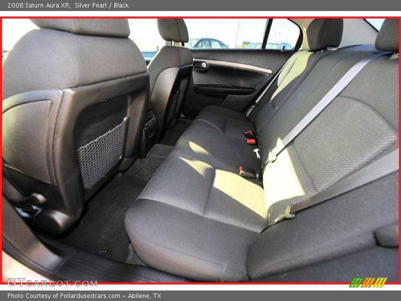 Silver Pearl / Black 2008 Saturn Aura XR