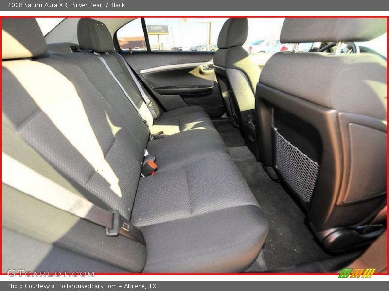 Silver Pearl / Black 2008 Saturn Aura XR