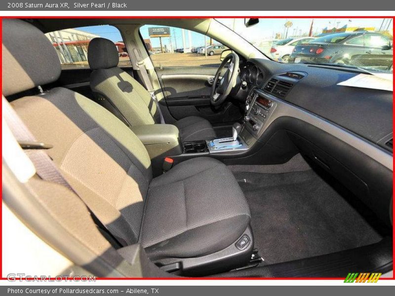 Silver Pearl / Black 2008 Saturn Aura XR