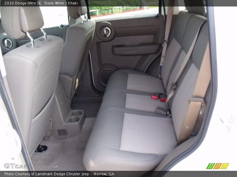 Stone White / Khaki 2010 Dodge Nitro SE