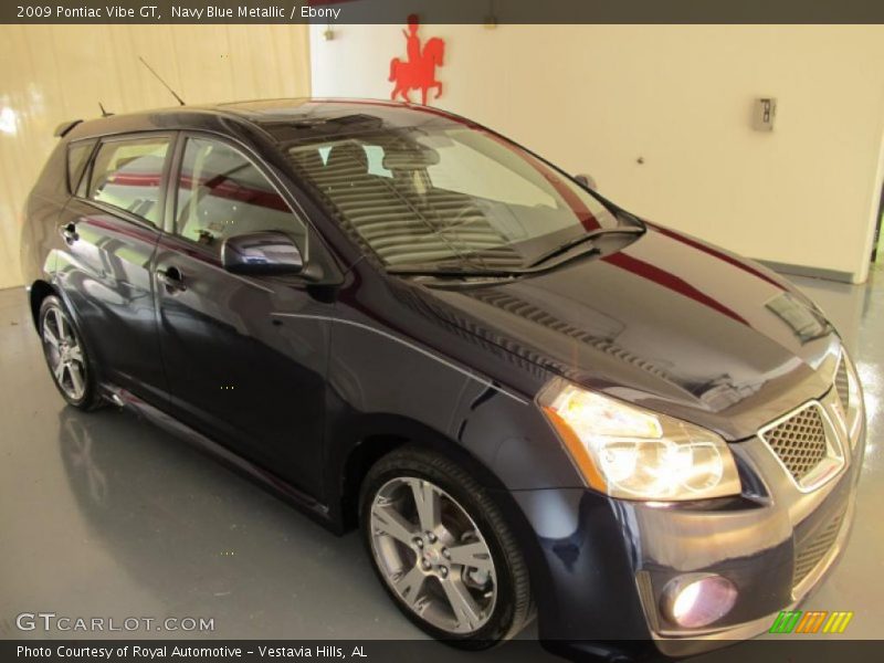 Navy Blue Metallic / Ebony 2009 Pontiac Vibe GT