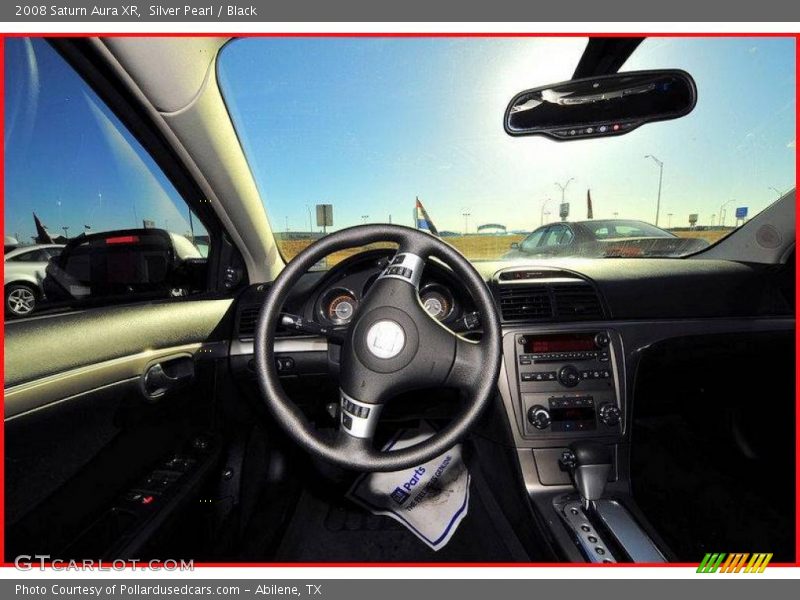 Silver Pearl / Black 2008 Saturn Aura XR