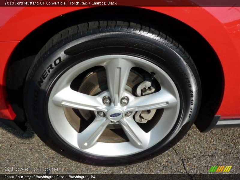 Torch Red / Charcoal Black 2010 Ford Mustang GT Convertible