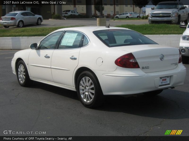 White Opal / Gray 2007 Buick LaCrosse CXS