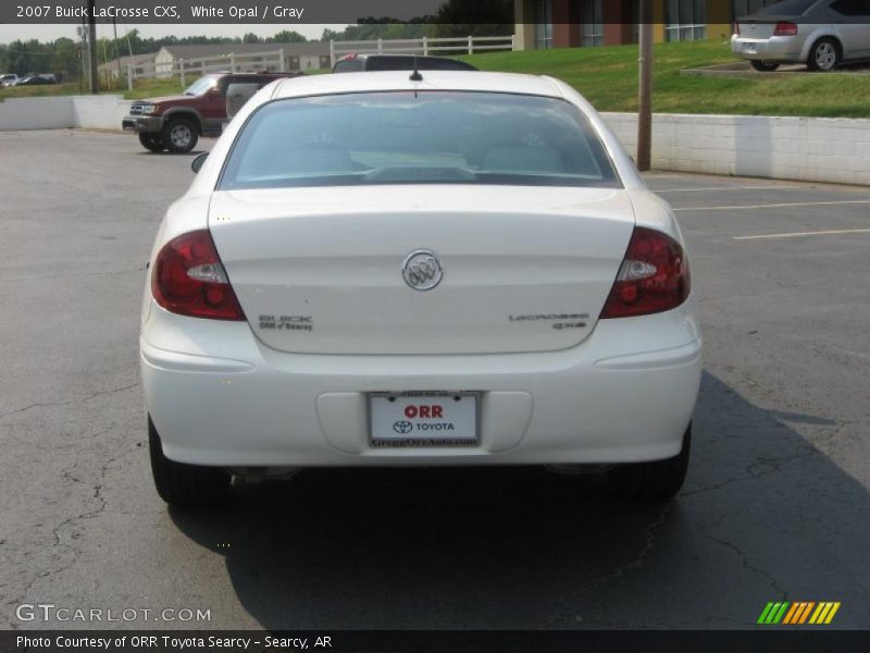 White Opal / Gray 2007 Buick LaCrosse CXS