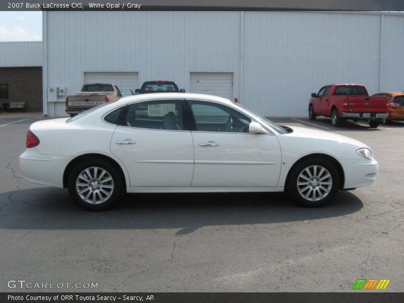 White Opal / Gray 2007 Buick LaCrosse CXS