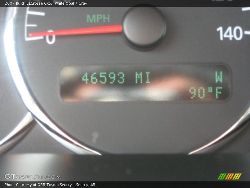 White Opal / Gray 2007 Buick LaCrosse CXS