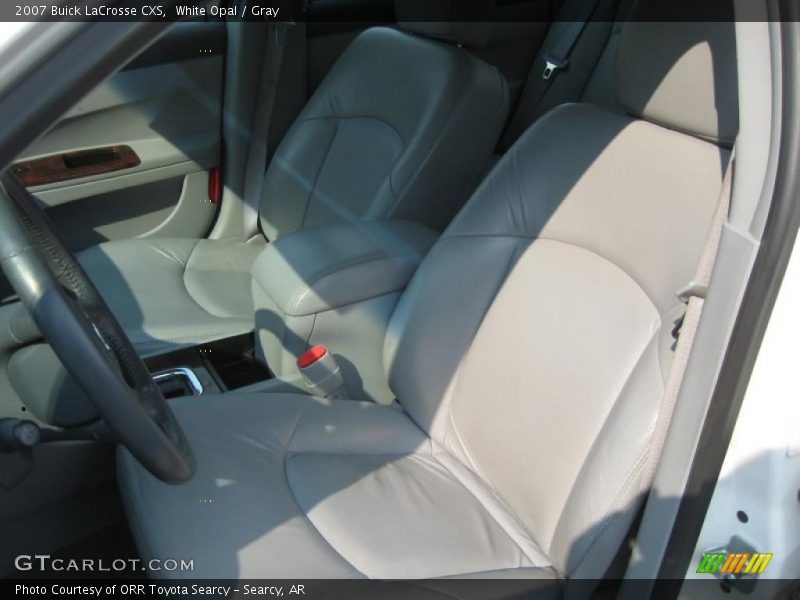 White Opal / Gray 2007 Buick LaCrosse CXS