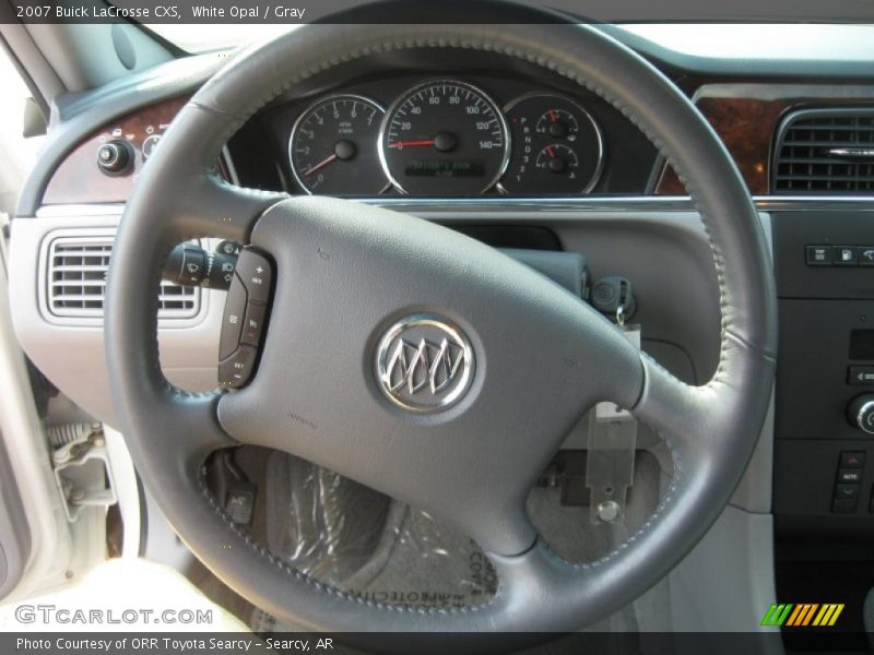 White Opal / Gray 2007 Buick LaCrosse CXS