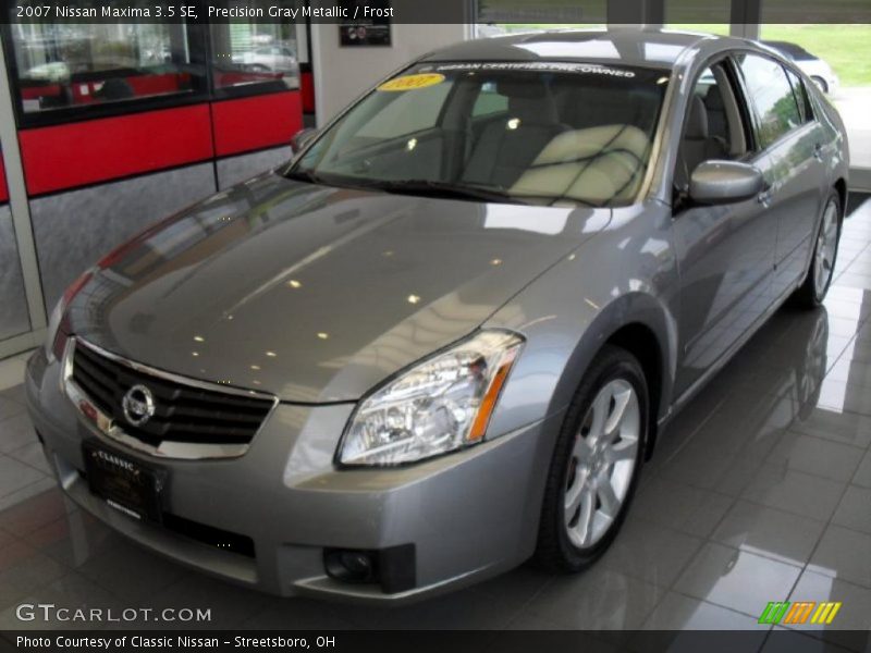 Precision Gray Metallic / Frost 2007 Nissan Maxima 3.5 SE
