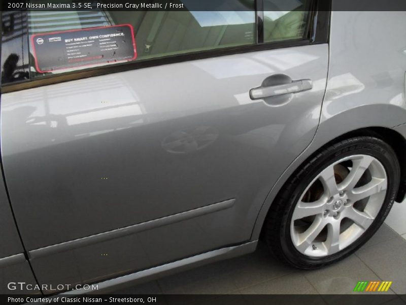 Precision Gray Metallic / Frost 2007 Nissan Maxima 3.5 SE