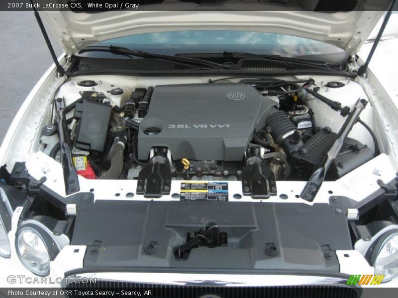 White Opal / Gray 2007 Buick LaCrosse CXS