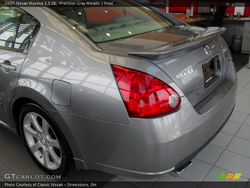 Precision Gray Metallic / Frost 2007 Nissan Maxima 3.5 SE