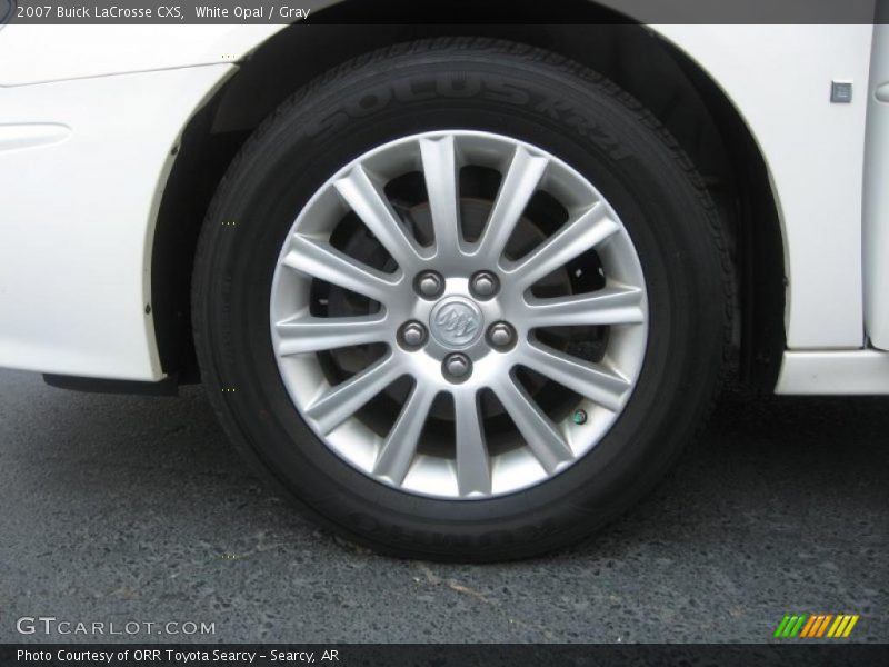 White Opal / Gray 2007 Buick LaCrosse CXS