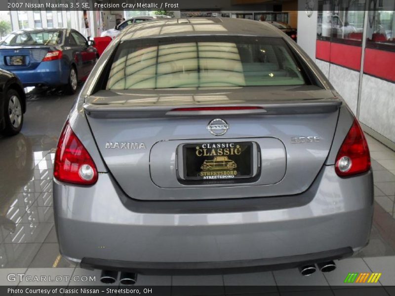 Precision Gray Metallic / Frost 2007 Nissan Maxima 3.5 SE