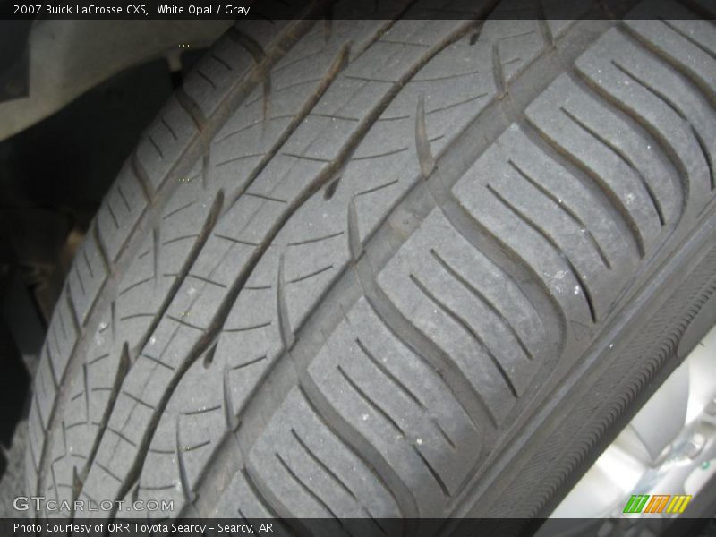 White Opal / Gray 2007 Buick LaCrosse CXS