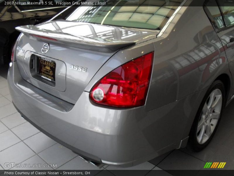 Precision Gray Metallic / Frost 2007 Nissan Maxima 3.5 SE