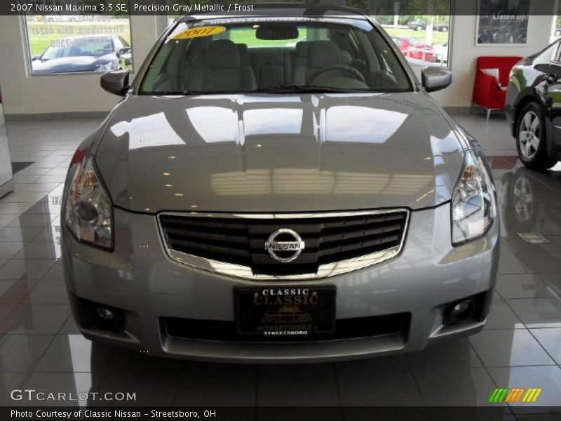 Precision Gray Metallic / Frost 2007 Nissan Maxima 3.5 SE