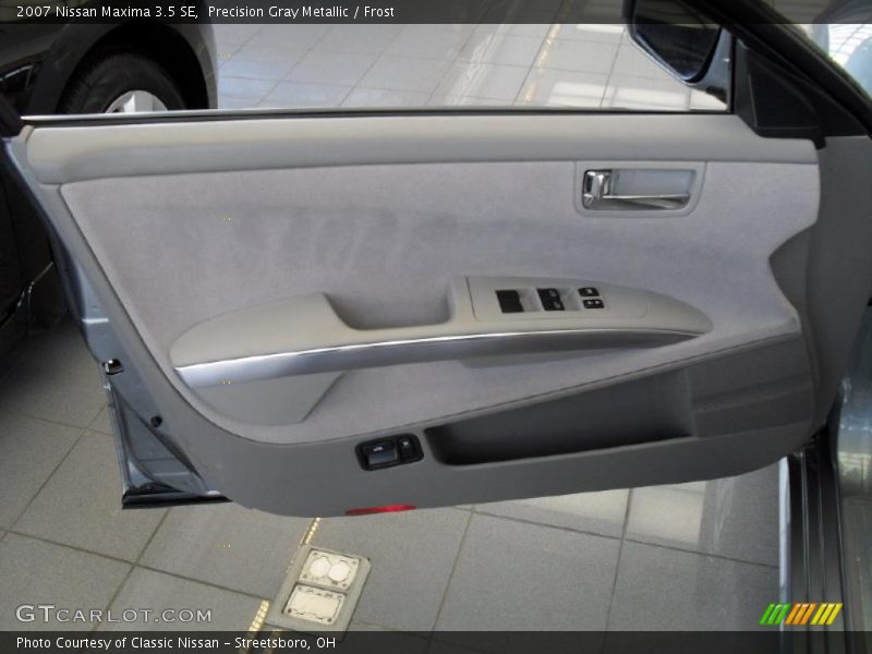 Precision Gray Metallic / Frost 2007 Nissan Maxima 3.5 SE