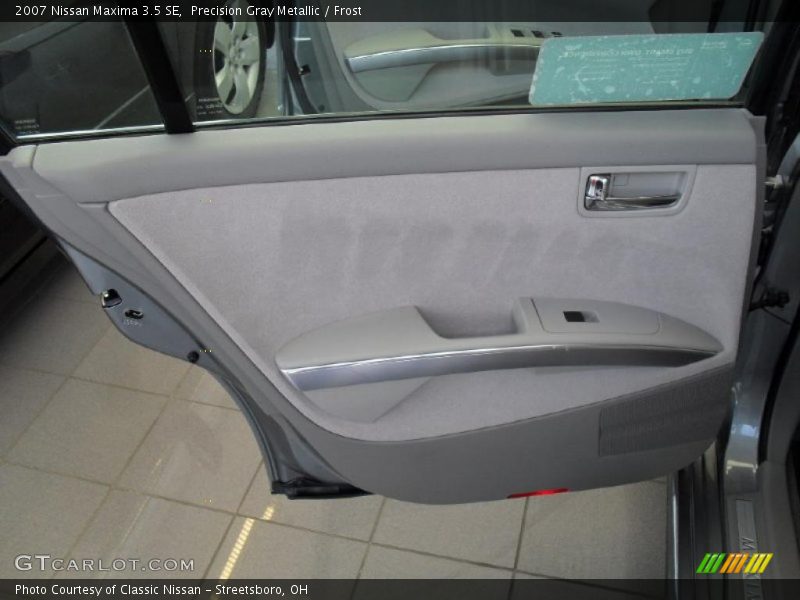 Precision Gray Metallic / Frost 2007 Nissan Maxima 3.5 SE