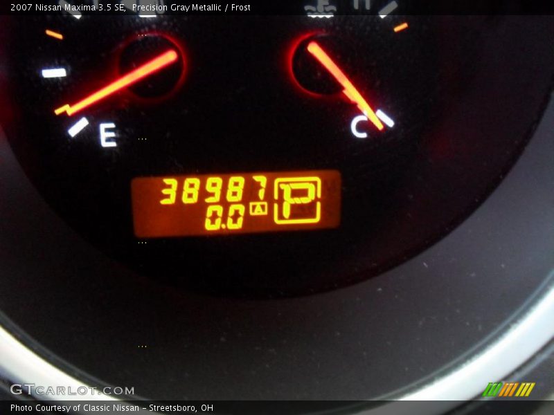 Precision Gray Metallic / Frost 2007 Nissan Maxima 3.5 SE